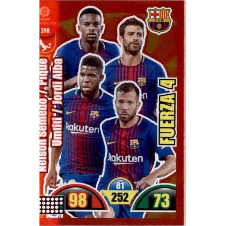 Barcelona Fuerza 4 398 Fuerza 4 - Guantes Oro