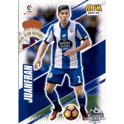 Juanfran Deportivo 166 Megacracks 2017 - 18