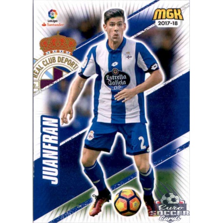 Juanfran Deportivo 166 Megacracks 2017 - 18