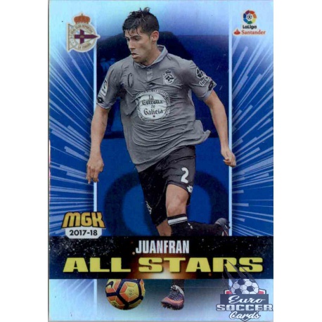 Juanfran All Stars Deportivo 187 Megacracks 2017 - 18