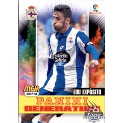 Edu Expósito Panini Generation Deportivo 189 Megacracks 2017 - 18