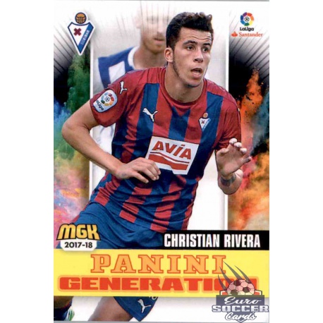 Christian Rivera Panini Generation Eibar 216 Megacracks 2017 - 18