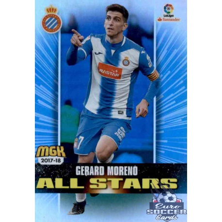 Gerard Moreno All Stars Espanyol 242 Megacracks 2017 - 18