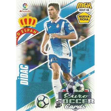 Dídac Fichas Bis Espanyol 222 Bis Megacracks 2017 - 18