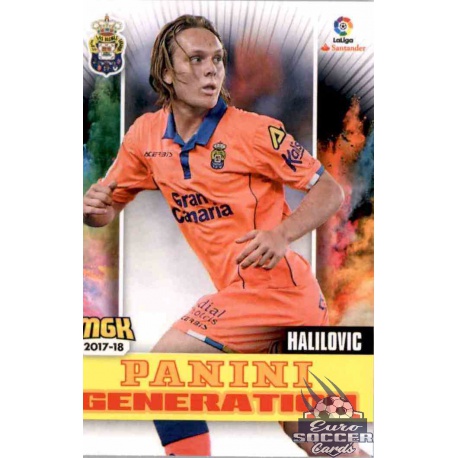 Halilovic Panini Generation Las Palmas 324 Megacracks 2017 - 18