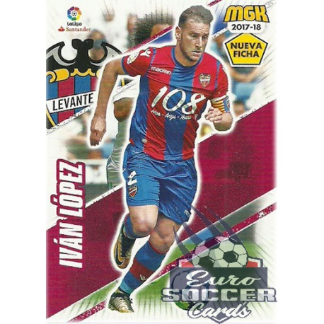 Iván López Levante Fichas Bis 362 Bis Megacracks 2017 - 18