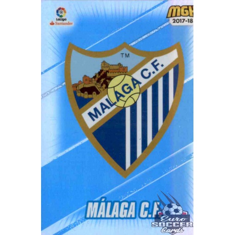 Escudo Málaga 406 Megacracks 2017 - 18