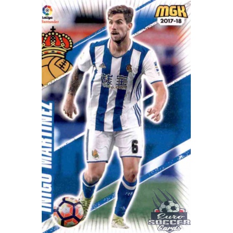 Íñigo Martínez Real Sociedad 438 Megacracks 2017 - 18