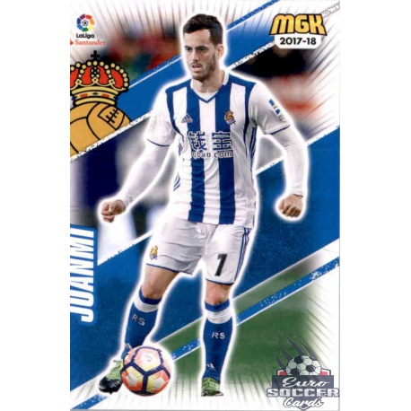 Juanmi Real Sociedad 448 Megacracks 2017 - 18