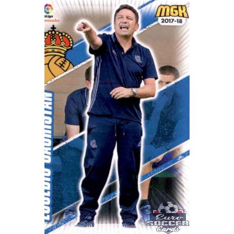 Eusebio Sacristan Real Sociedad 455 Megacracks 2017 - 18