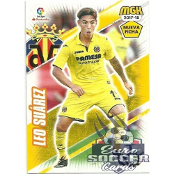 Leo Suárez Fichas Bis Villarreal 530 Bis Megacracks 2017 - 18