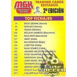 Indice 2ª edición Megacracks 2017 - 18