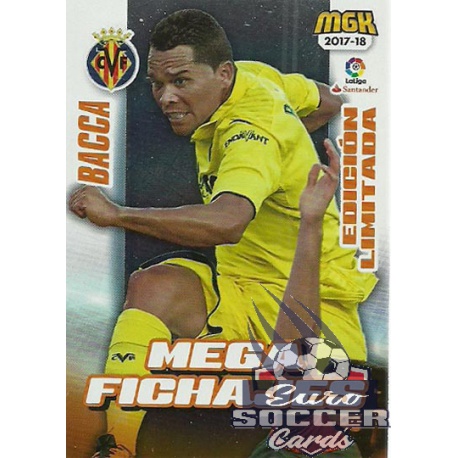 Bacca Edición Limitada Villarreal 534 Bis Megacracks 2017 - 18