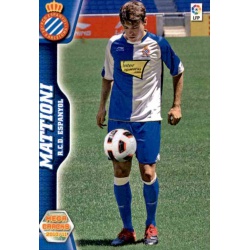 Mattioni Nuevas Fichas Espanyol 463 Megacracks 2010-11