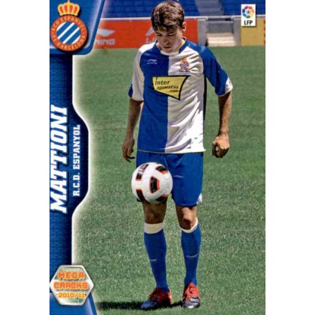 Mattioni Nuevas Fichas Espanyol 463 Megacracks 2010-11