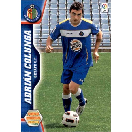 Adrián Colunga Nuevas Fichas Getafe 471 Megacracks 2010-11