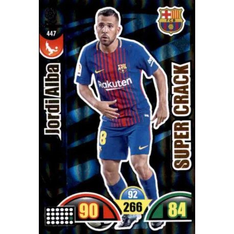 Jordi Alba Super Crack 447 Super Crack 2017-18