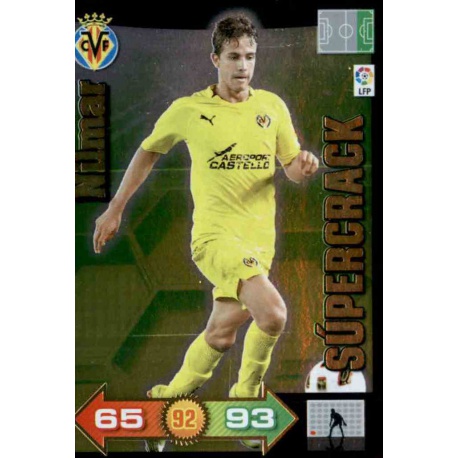 Nilmar Súper Cracks 425 Adrenalyn XL La Liga 2010-11