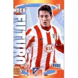 Koke Atlético Madrid Mega Futuro 419 Megacracks 2011-12