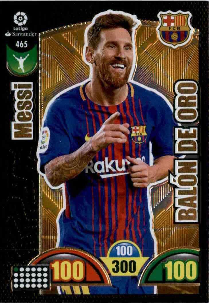 Memorabilia Collectibles ADRENALYN XL LIGA SANTANDER 2017 18 LIONEL 