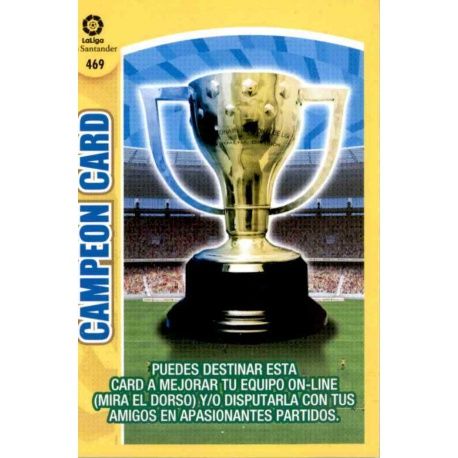 Campeón Card 469 Campeón Card 2017-18