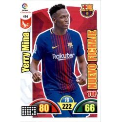 Yerri Mina Top Nuevo Fichaje 494 Adrenalyn XL La Liga 2017-18 Update