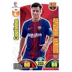 Coutinho Top Nuevo Fichaje 495 Adrenalyn XL La Liga Update 2017-18 