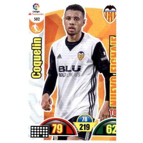 Coquelin Top Nuevo Fichaje 502 Adrenalyn XL La Liga 2017-18 Update