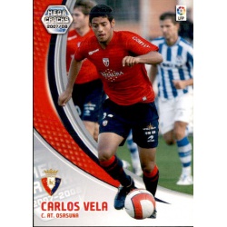 Carlos Vela Osasuna Nuevas Fichas Bis 231 Megacracks 2007-08
