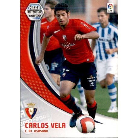 Carlos Vela Osasuna Nuevas Fichas Bis 231 Megacracks 2007-08