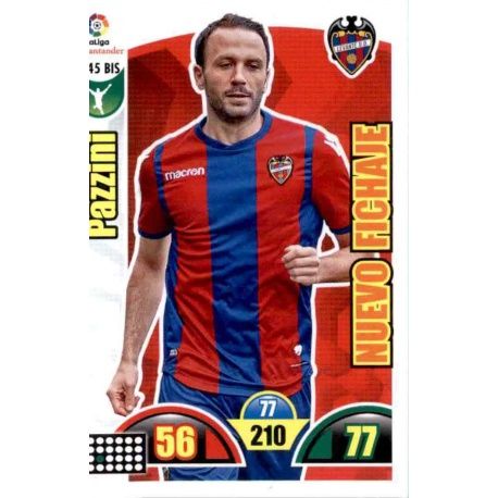 Pazzini Nuevo Fichaje 245 Bis Adrenalyn XL La Liga Update 2017-18 