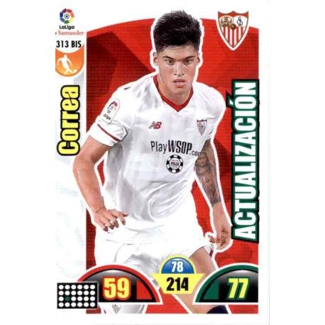 Correa Actualización 313 Bis Adrenalyn XL La Liga 2017-18 Update