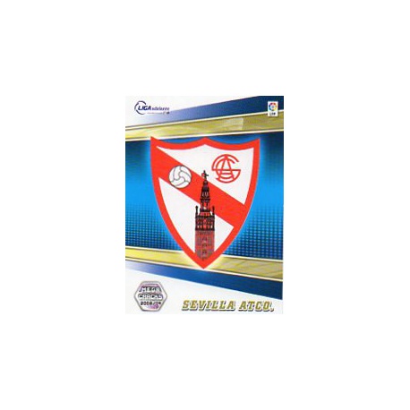 Sevilla Atlético Escudos 2ª División 414 Megacracks 2008-09