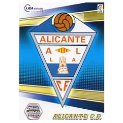 Alicante. Escudos 2ª División 425 Megacracks 2008-09