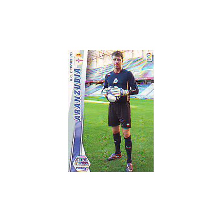 Aranzubia Nuevas Fichas Bis Deportivo 92 Bis Megacracks 2008-09