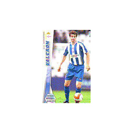 Valerón Nuevas Fichas Bis Deportivo 102 Bis Megacracks 2008-09