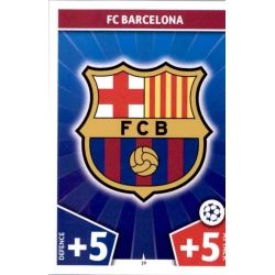 Escudo Barcelona 19 Match Attax Champions 2017-18