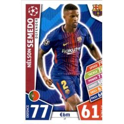 Nélson Semedo Barcelona 27 Match Attax Champions 2017-18