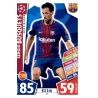 Sergio Busquets Barcelona 29 Match Attax Champions  2017-18