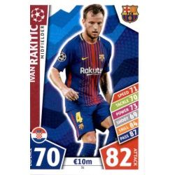 Ivan Rakitić Barcelona 31 Match Attax Champions 2017-18