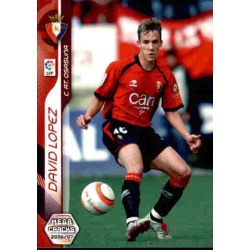 David López Osasuna 228 Megacracks 2006-07