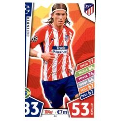Filipe Luís Atlético Madrid 40 Match Attax Champions 2017-18