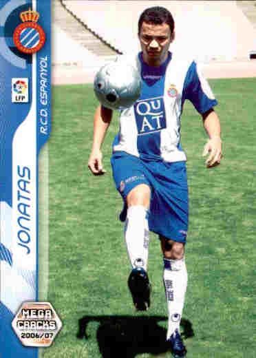 Card Nuevos Fichajes Espanyol Panini Megacracks 2006-07