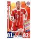 Thiago Alcántara Bayern Munich 63 Match Attax Champions 2017-18