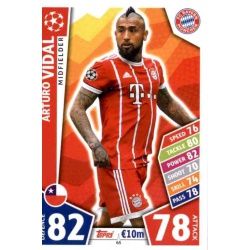Sticker 76 FC Bayern München Kingsley Coman Champions League 17/18 