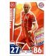 Arjen Robben Bayern Munich 68 Match Attax Champions 2017-18