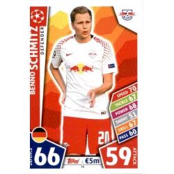 Benno Schmitz RB Leipzig 75 Match Attax Champions 2017-18
