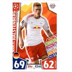 Marcel Halstenberg RB Leipzig 76 Match Attax Champions 2017-18