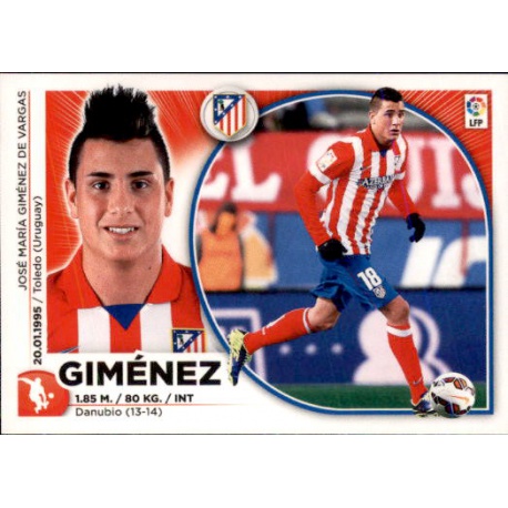 Giménez Atlético Madrid Coloca 7 Ediciones Este 2014-15