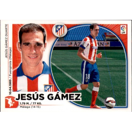 Jesús Gámez Atlético Madrid Coloca 6 Ediciones Este 2014-15